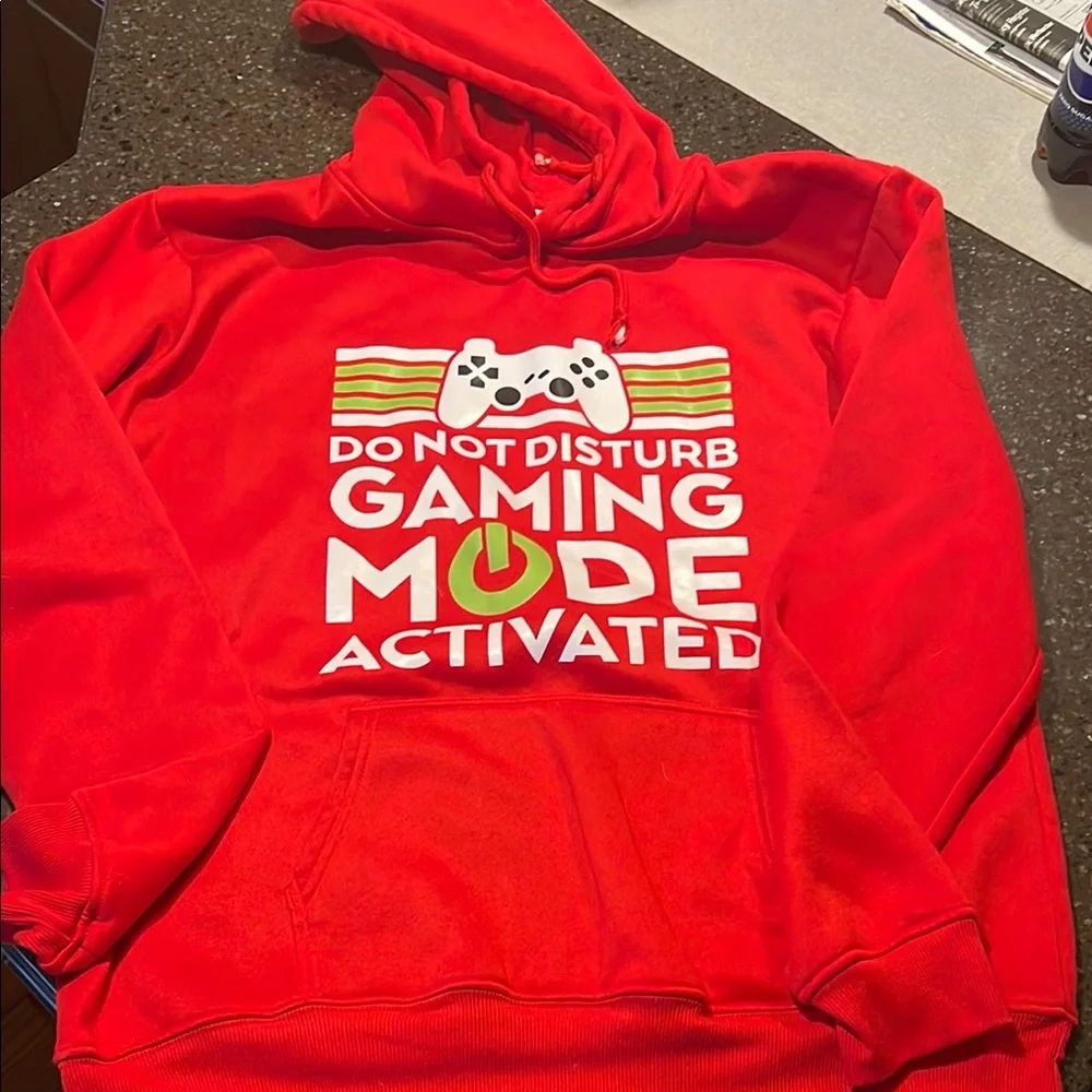 Red Gaming Hoodie